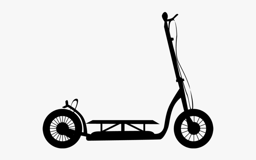 Scooter Rubber Stamp - 盘 式 电机, Transparent Clipart
