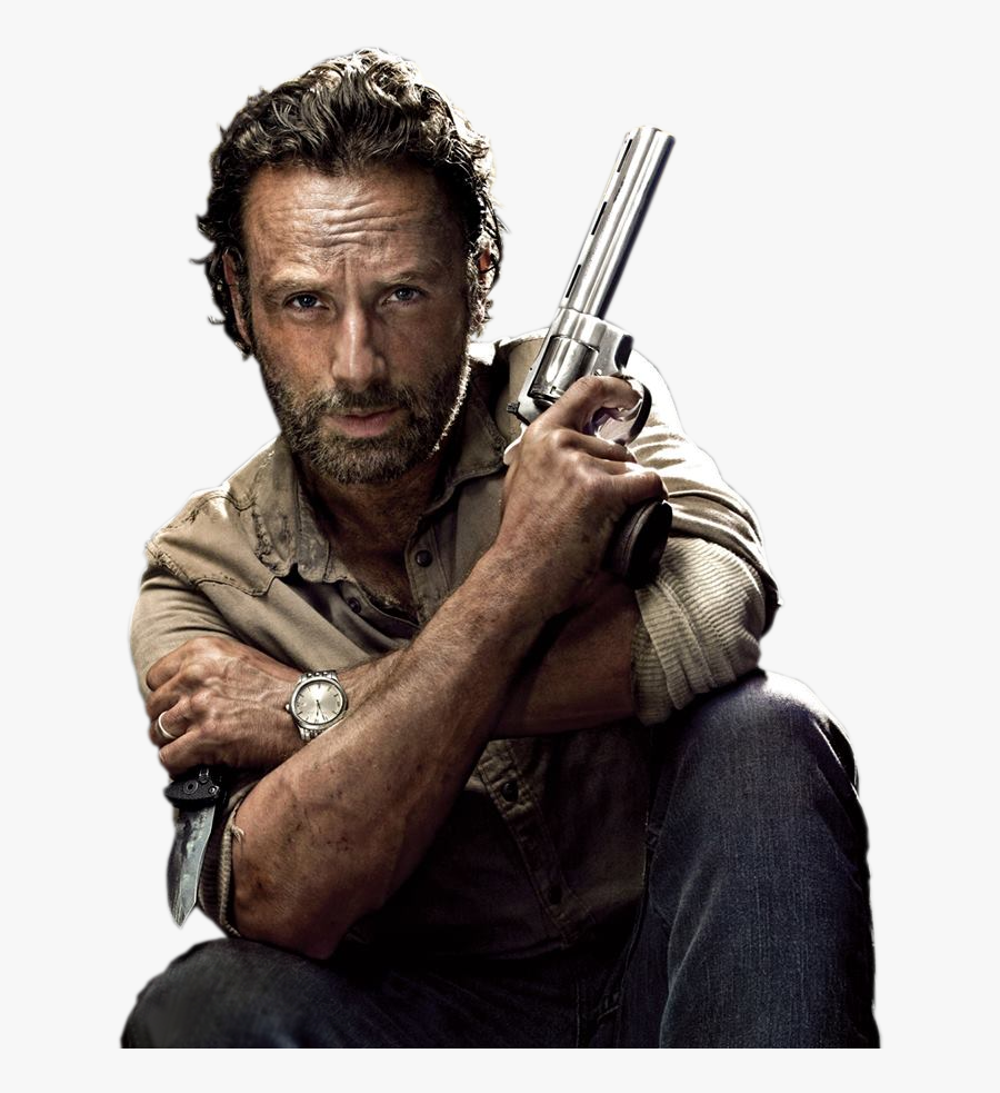 Clip Art Eza - Walking Dead Rick Grimes Png, Transparent Clipart
