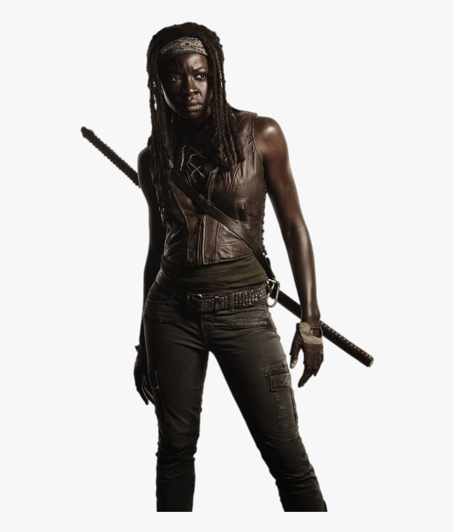 The Walking Dead - Walking Dead Michonne Png, Transparent Clipart