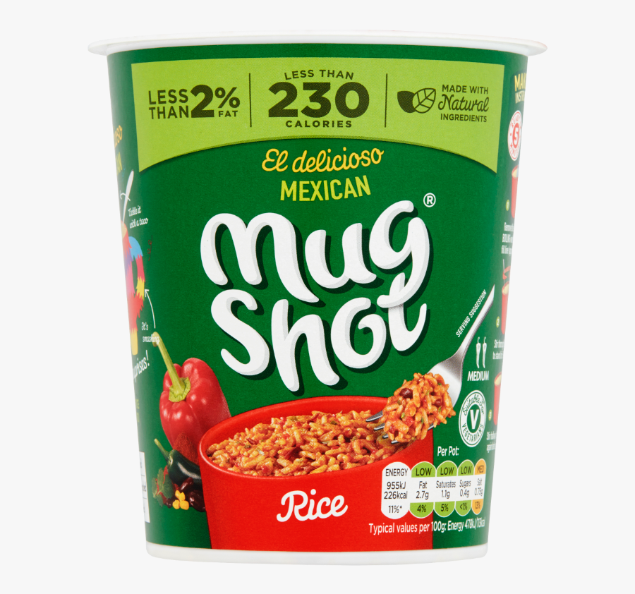 El Delicioso Mexican Rice - Mug Shot Pasta, Transparent Clipart