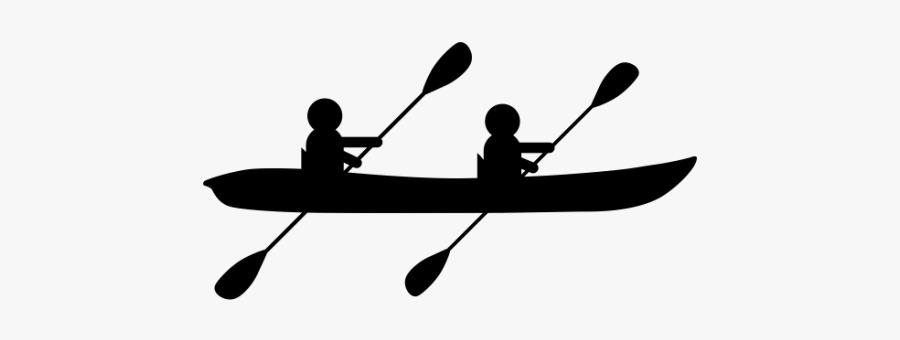 Double Kayak Clip Art, Transparent Clipart