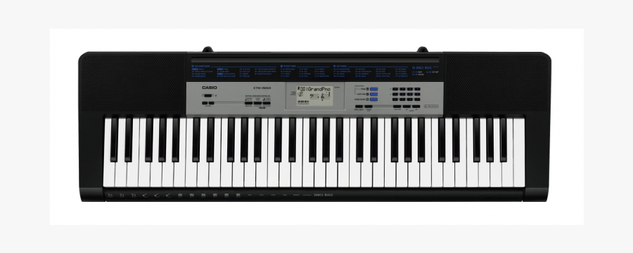 Piano Clipart Midi Keyboard - Casio Standard Keyboard Ctk 1550, Transparent Clipart