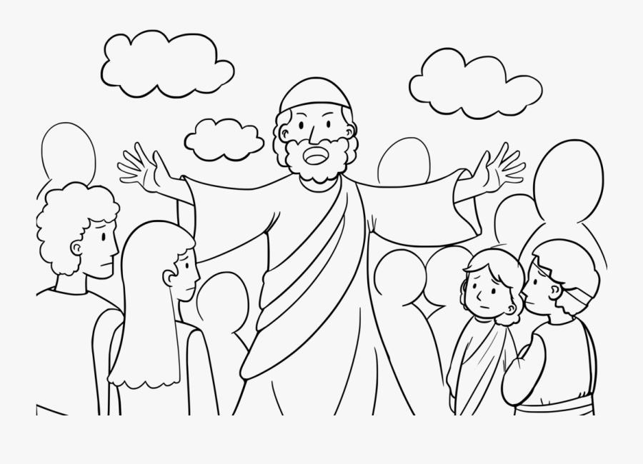 Emotion,art,conversation - Dibujos De Moisés Predicando, Transparent Clipart