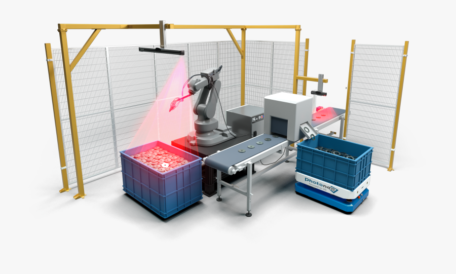 Next Generation Of 3d Robot Vision For Flexible Automation - Computer Vision Robot Arm, Transparent Clipart