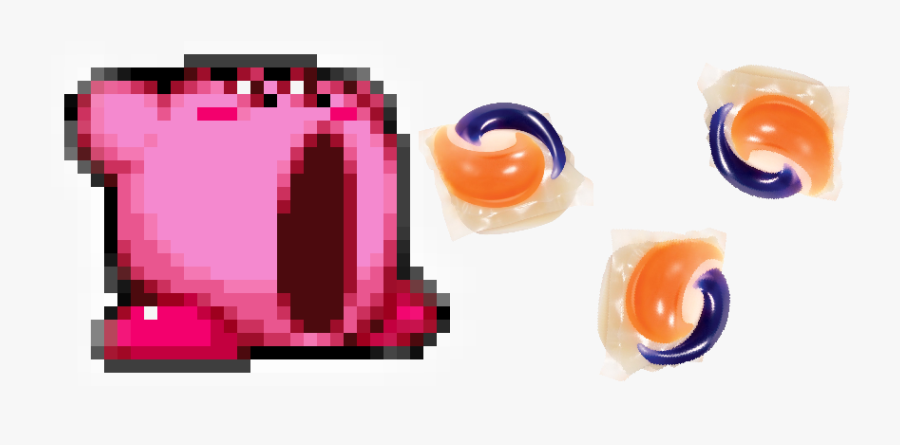 Kirby Eating Tide Pods Clipart , Png Download - Tide Pods Clipart Transparent, Transparent Clipart