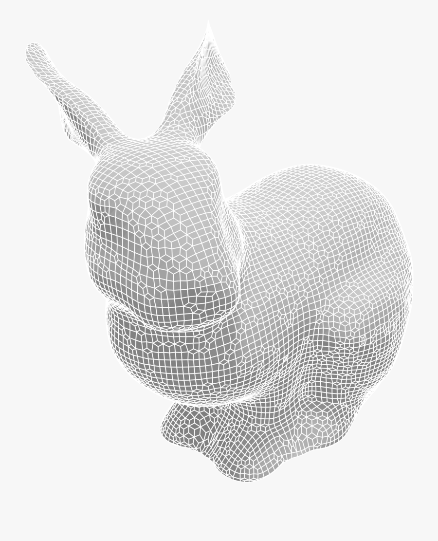 Drawing Geometry Animal - Monochrome, Transparent Clipart