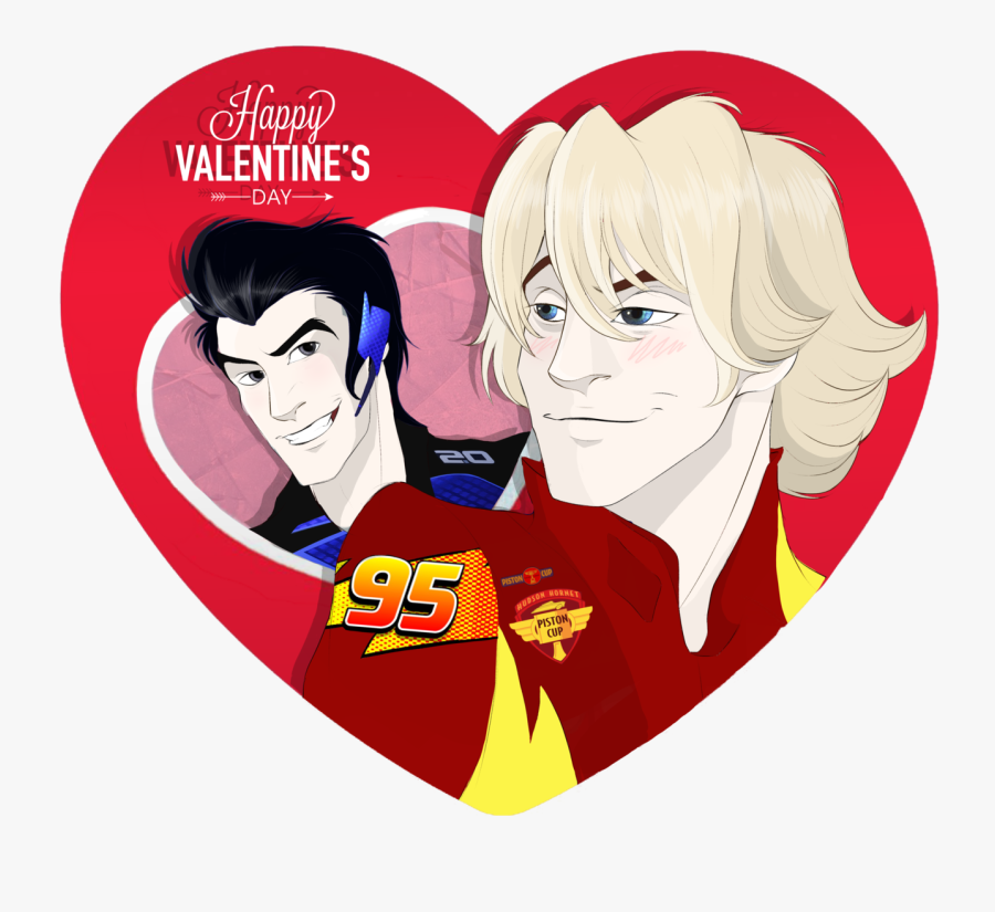 Cars Valentines Day - Cartoon, Transparent Clipart