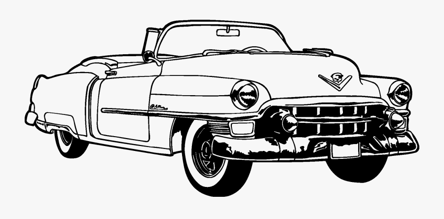Cadillac Series 62 Vintage Car Cadillac Escalade - Cadillac Vector, Transparent Clipart
