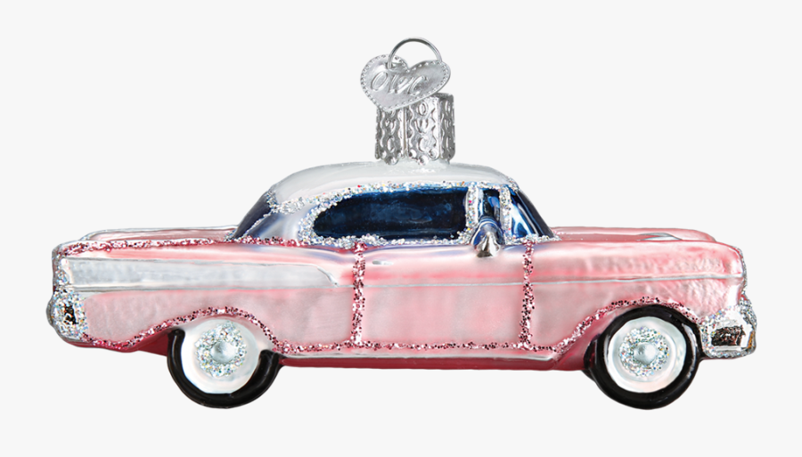 Transparent Cadillac Clipart - Classic Car Christmas Transparent, Transparent Clipart