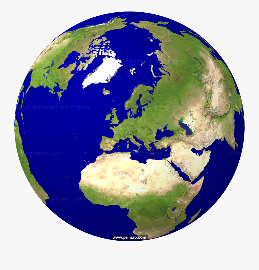 Globe Europe World Map, Transparent Clipart