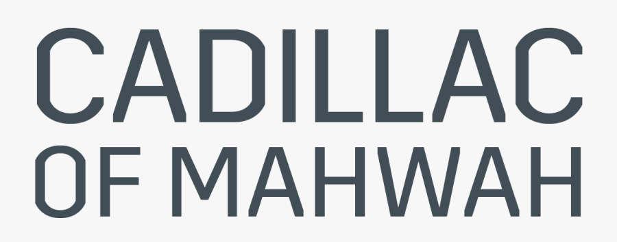 Clip Art Cadillac Font - Cadillac Of Mahwah, Transparent Clipart