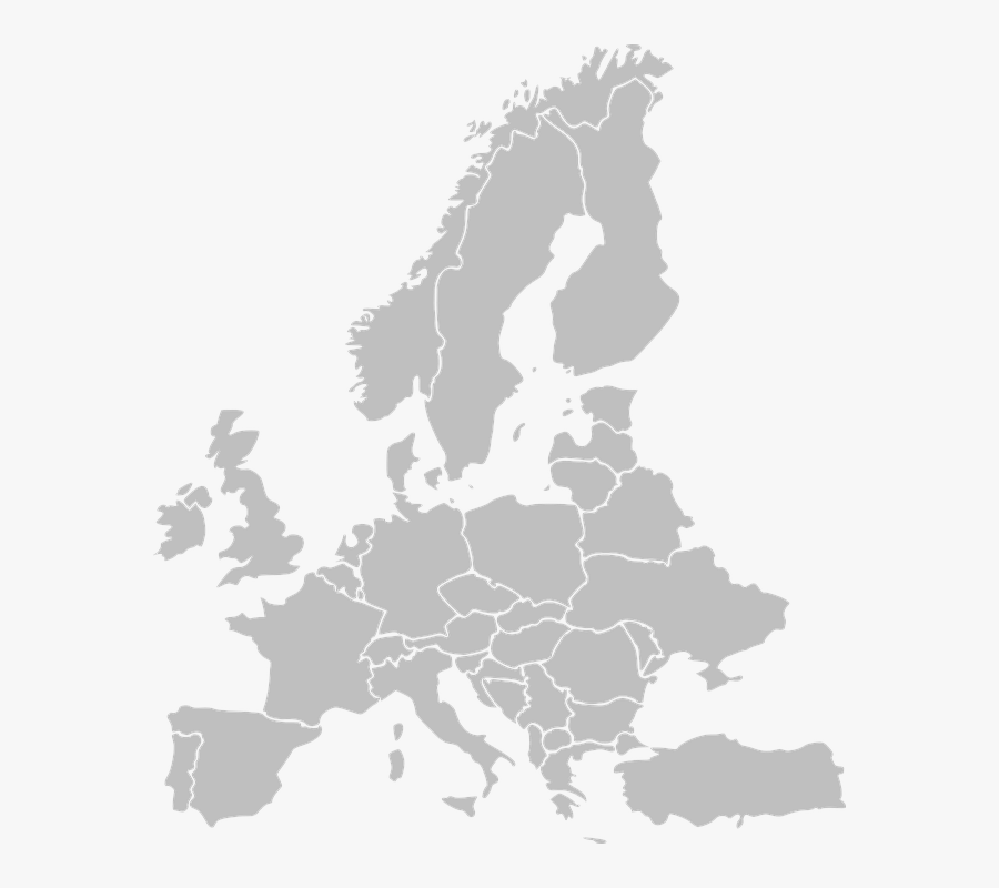 Map Of Europe Clipart, Transparent Clipart