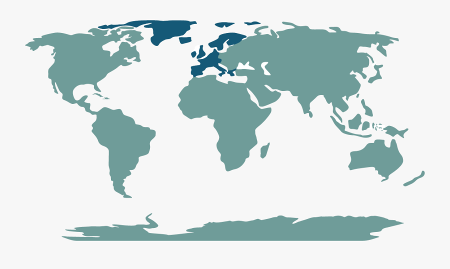Map,world,ecoregion - Free World Map Ai, Transparent Clipart