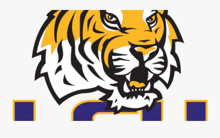 Transparent Lsu Logo Png - High School Tigers Mascot, Transparent Clipart