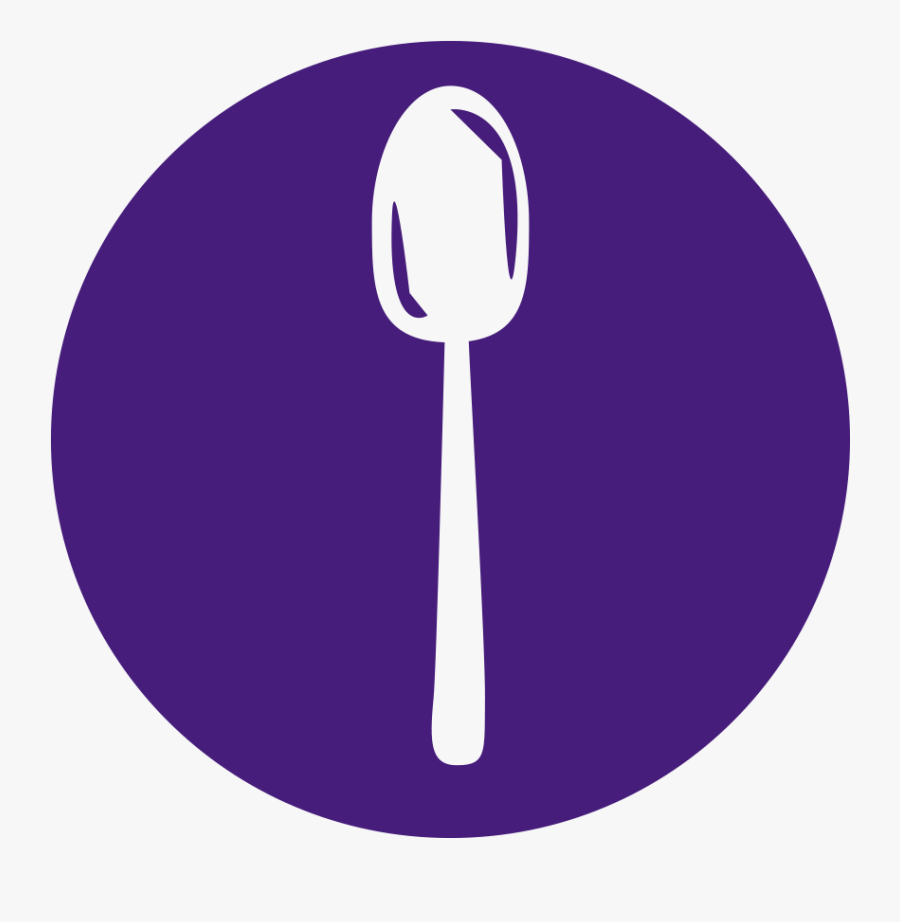 Spoon University Lsu - Purple Spoon University, Transparent Clipart