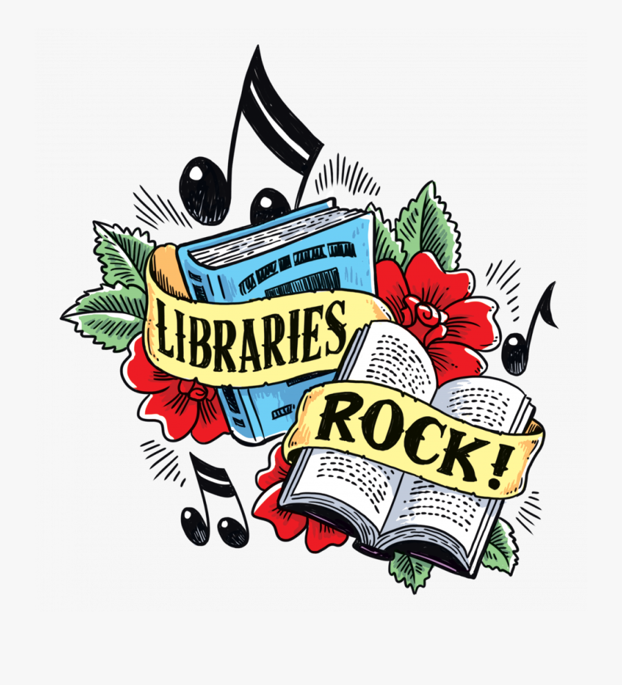 Clipart Library Summer - Libraries Rock Summer Reading 2018, Transparent Clipart