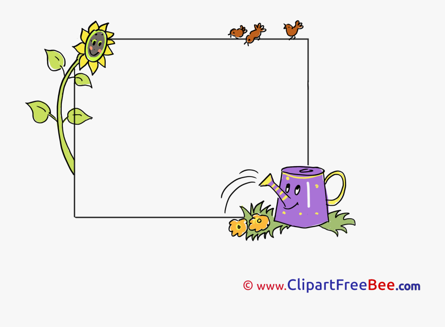Frames Clipart Summer - Gratuite Été, Transparent Clipart