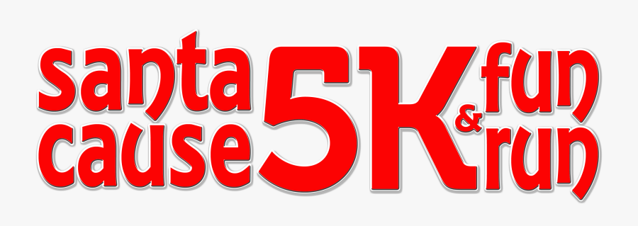 Santa Cause 5k & Fun Run, Transparent Clipart