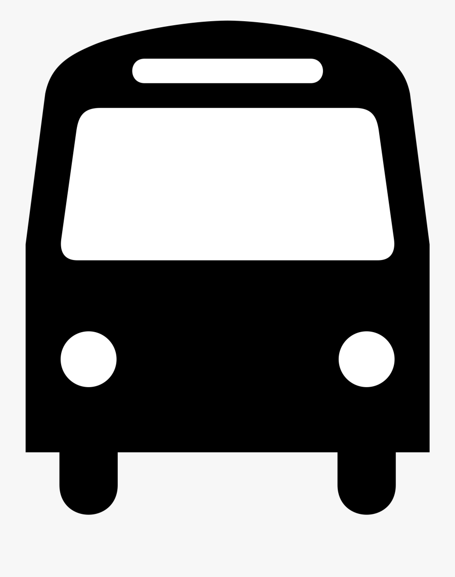 File Aiga Svg Wikimedia - Bus Clipart Black, Transparent Clipart