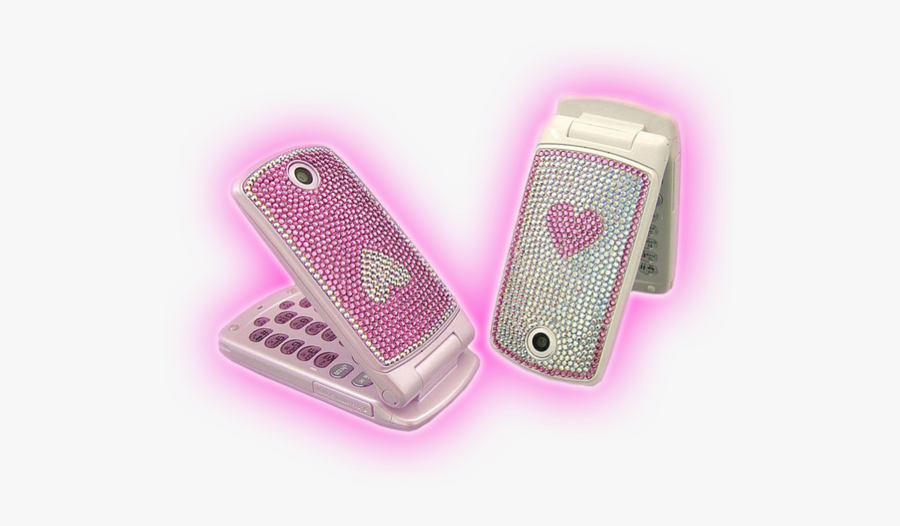 #flipphone #pink #sparkle #nostalgia #aesthetic #freetoedit - Messy Png, Transparent Clipart