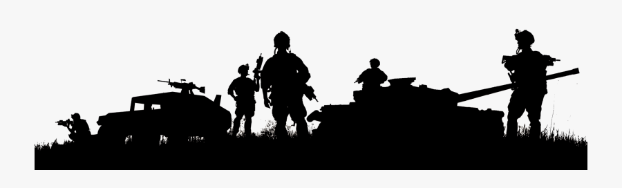 Soldier Military Army Silhouette Veteran - Soldier Silhouette, Transparent Clipart