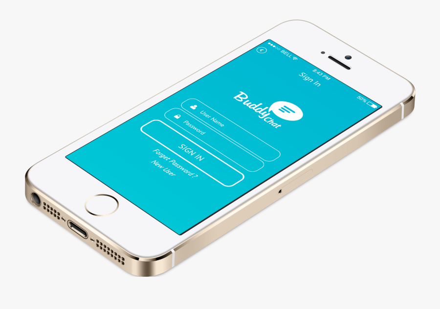 Buddychat App Design Buddychat App Design Clipart , - Itunes, Transparent Clipart