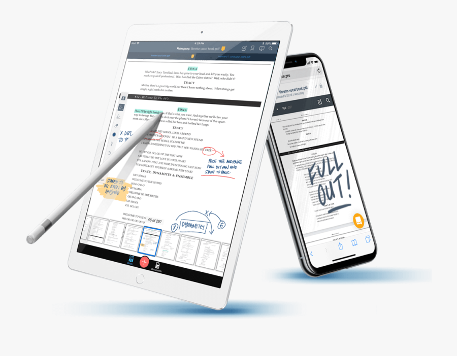 Transparent Look Here Clipart - Smartphone, Transparent Clipart