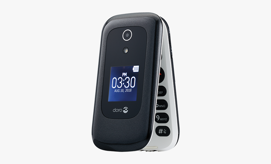 Doro 7050 Flip Phone, Transparent Clipart