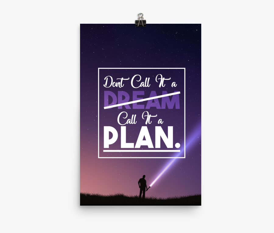 Clip Art Motivational Poster Font - Poster, Transparent Clipart