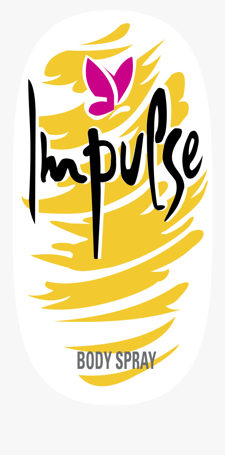 Impulse Logo Png Transparent - Impulse Body Spray Logo, Transparent Clipart