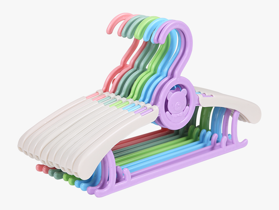 [loss Impulse] Hi Jiajia Children"s Hanger Plastic - Clothes Hanger, Transparent Clipart