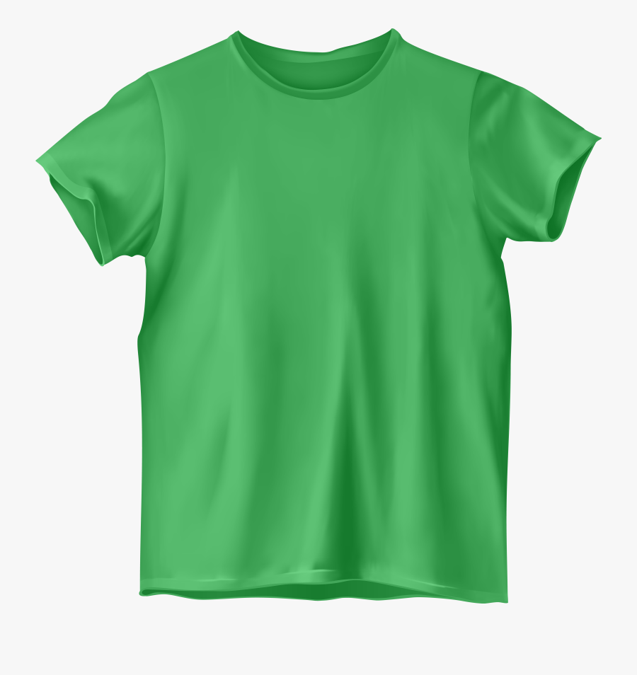 Green T Shirt Png Clip Art - Transparent Background Tshirt Clip Art Png, Transparent Clipart