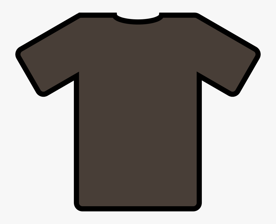 Brown T-shirt - Blue T Shirt Clipart, Transparent Clipart