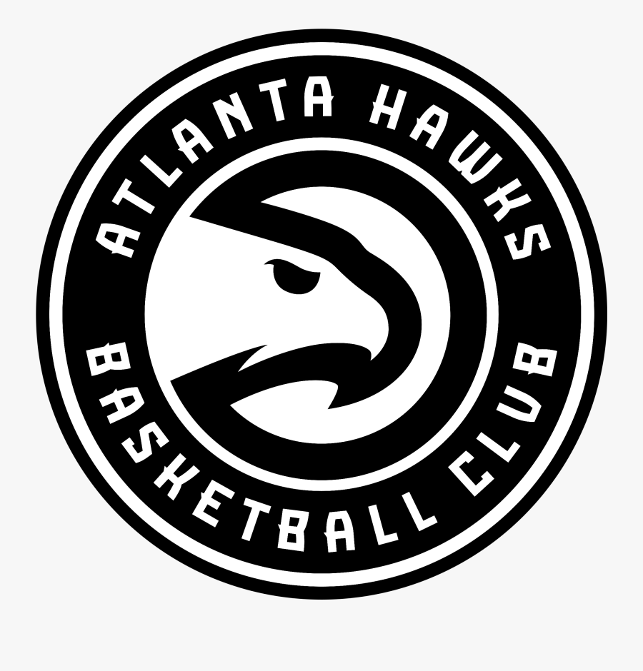 Download Atlanta Hawks Logo Black And White - Orkney Brewery, Transparent Clipart