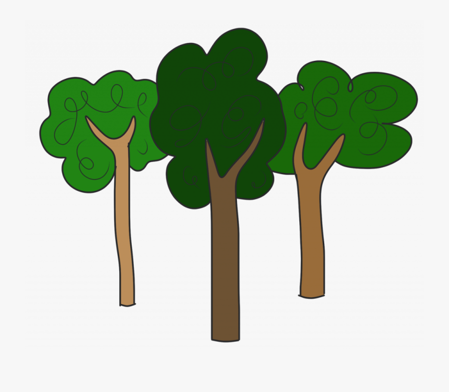Confidential Clipart Images Of Trees Clipartix - 3 Trees Clipart, Transparent Clipart