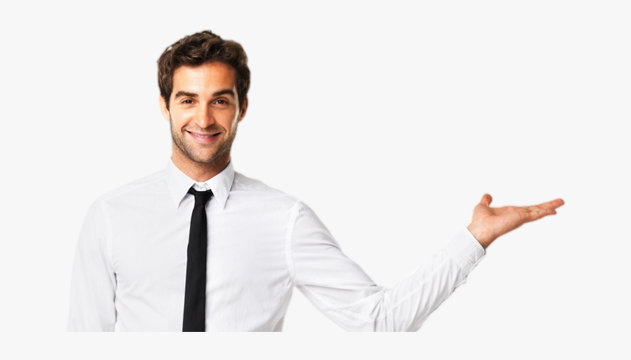 Guy Pointing Png, Transparent Clipart