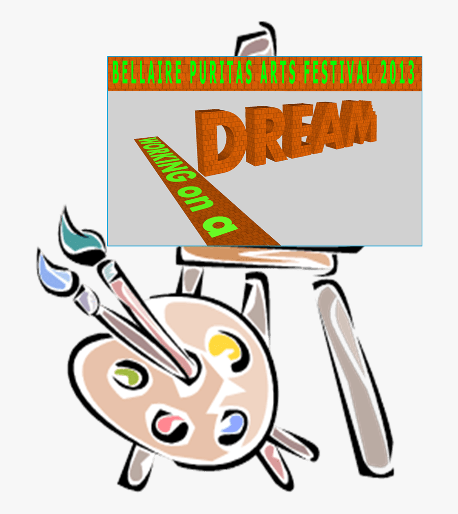 Art Fest Easel - Paint, Transparent Clipart