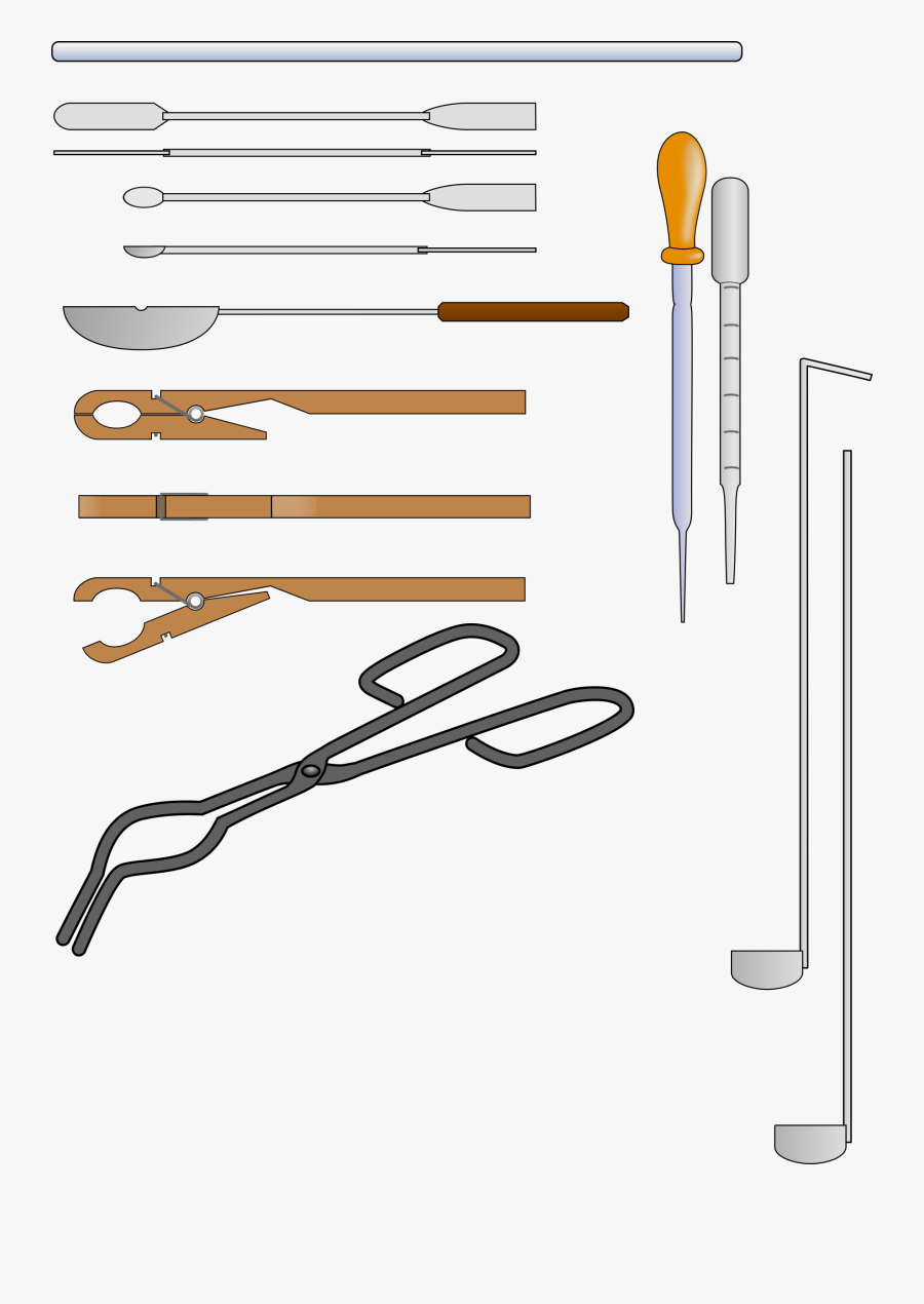 Transparent Tongs Clipart - Tiegelzange Clipart, Transparent Clipart