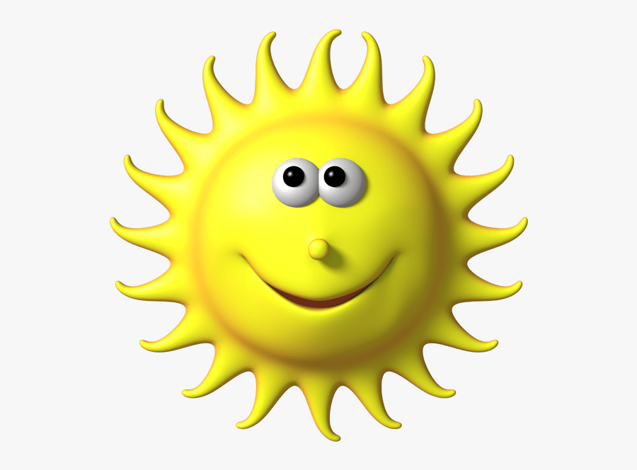 Clip Art Funny Sun - Funny Stickers For Kids, Transparent Clipart