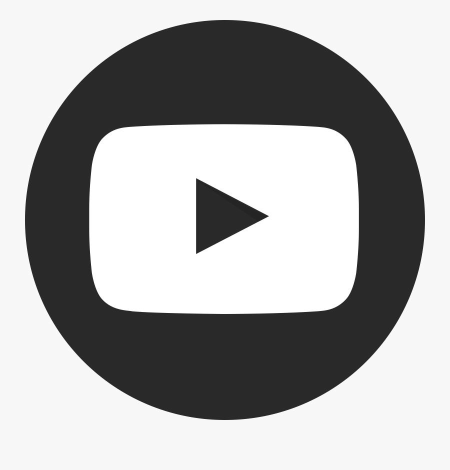 Youtube Icon White Png, Transparent Clipart