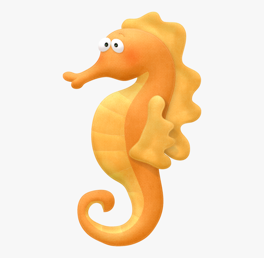 Transparent Cute Seahorse Clipart - Animales Marinos Animados, Transparent Clipart