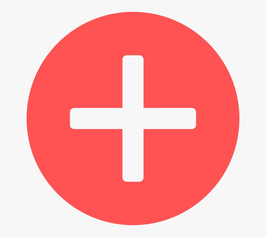 Cross Symbol Clipart - Plus Icon, Transparent Clipart