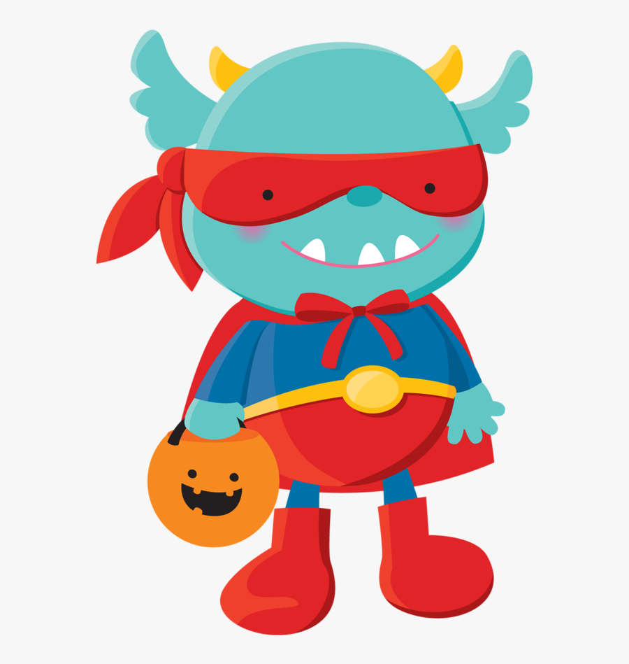 ‿✿⁀halloween‿✿⁀ Kit, Halloween Clipart, Monsters, Clip - Cartoon, Transparent Clipart