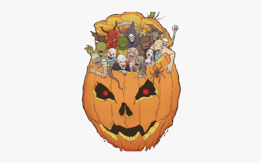 Halloween Monsters, Transparent Clipart