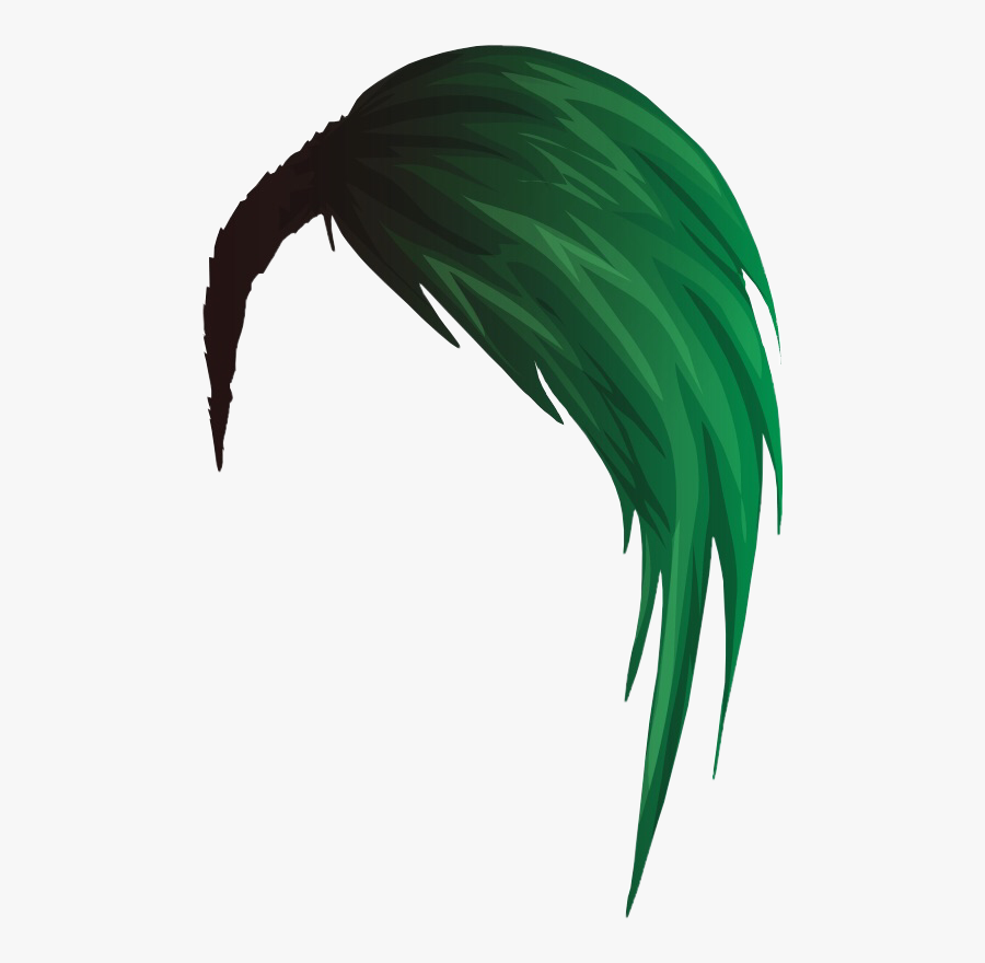 Transparent Emo Hair Clipart - Cartoon Hair Style Png, Transparent Clipart