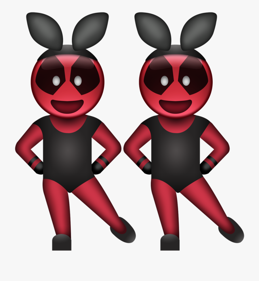 Deadpool Movieverified Account - Transparent Deadpool Emoji, Transparent Clipart