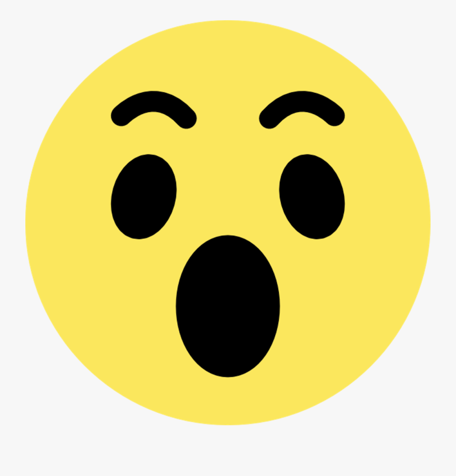 Wow Clipart Eye - Facebook Wow Emoticon, Transparent Clipart