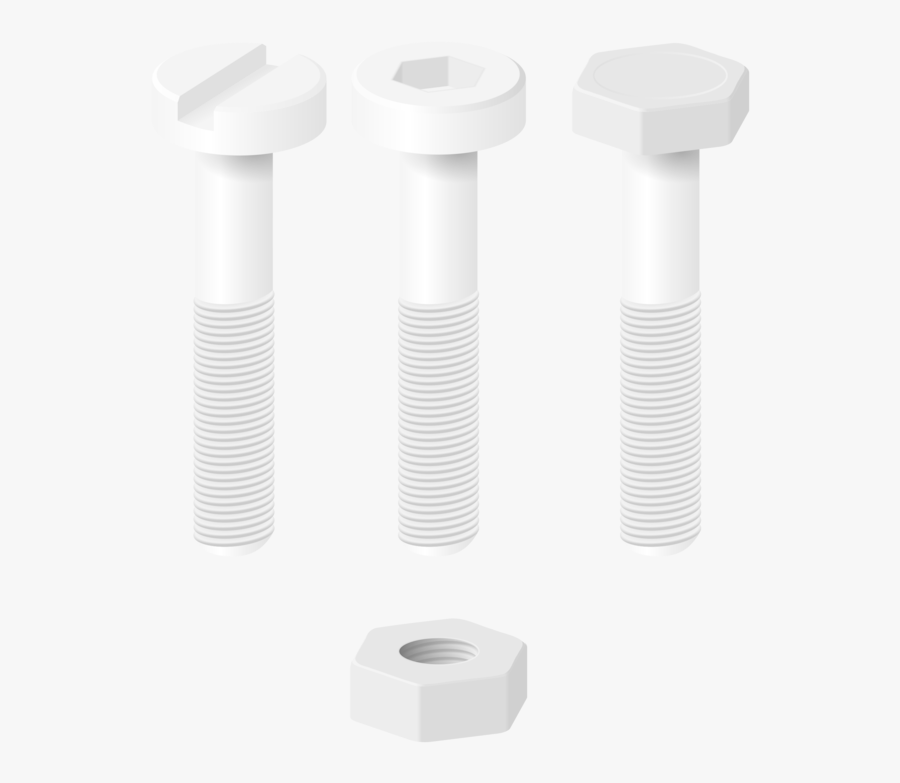Hardware,hardware Accessory,cylinder - Nut, Transparent Clipart
