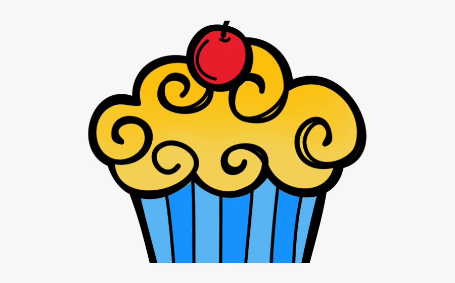 Heaven Clipart Happy - Easy Cupcake Coloring Pages, Transparent Clipart