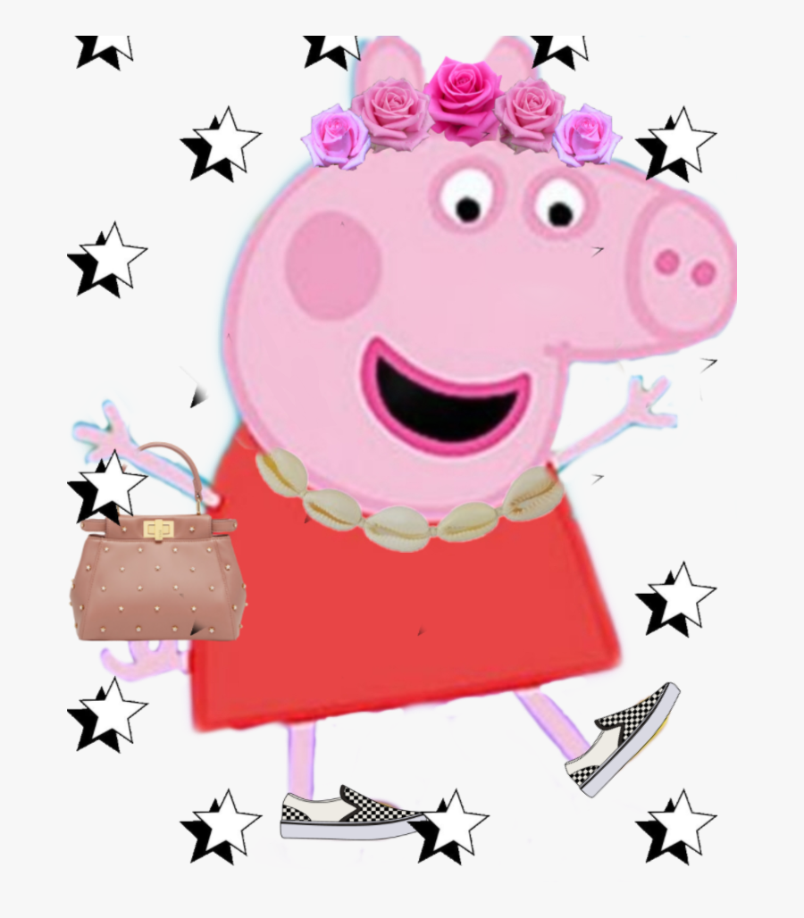 #vsco #peppa-pig - Cute Vsco Star Backgrounds, Transparent Clipart
